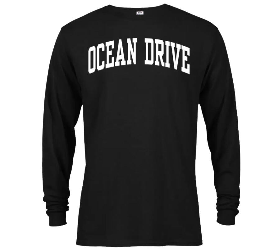 Ocean Drive Black Long Sleeve