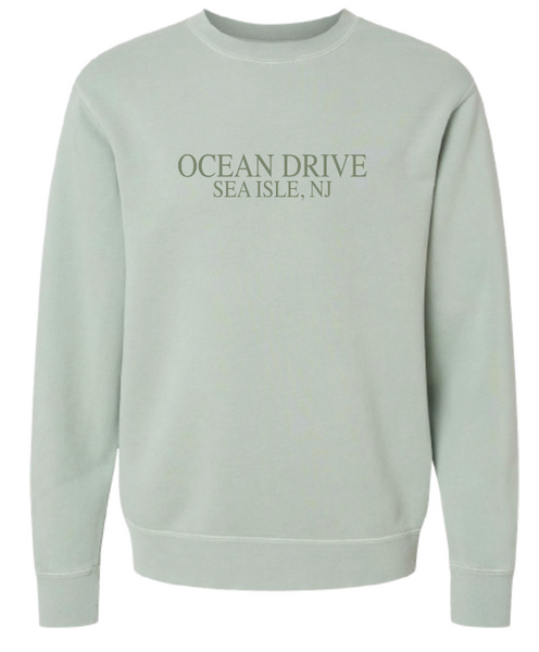 OD Embroidered Crew Neck
