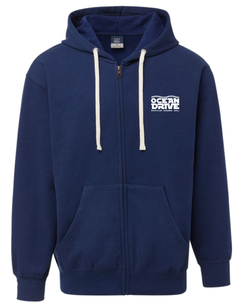 Ocean Drive Zip Hoodie